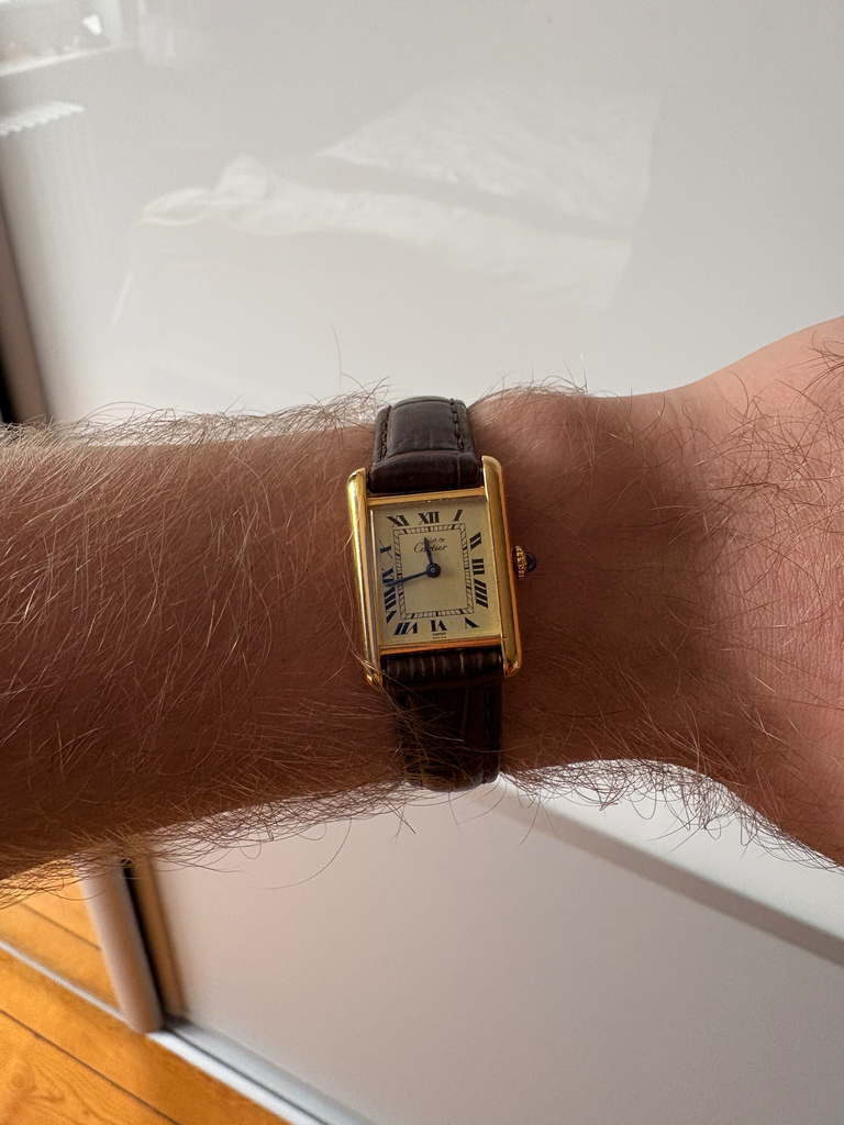 Cartier Tank Must Vermeil Mécanique SOLD OUT